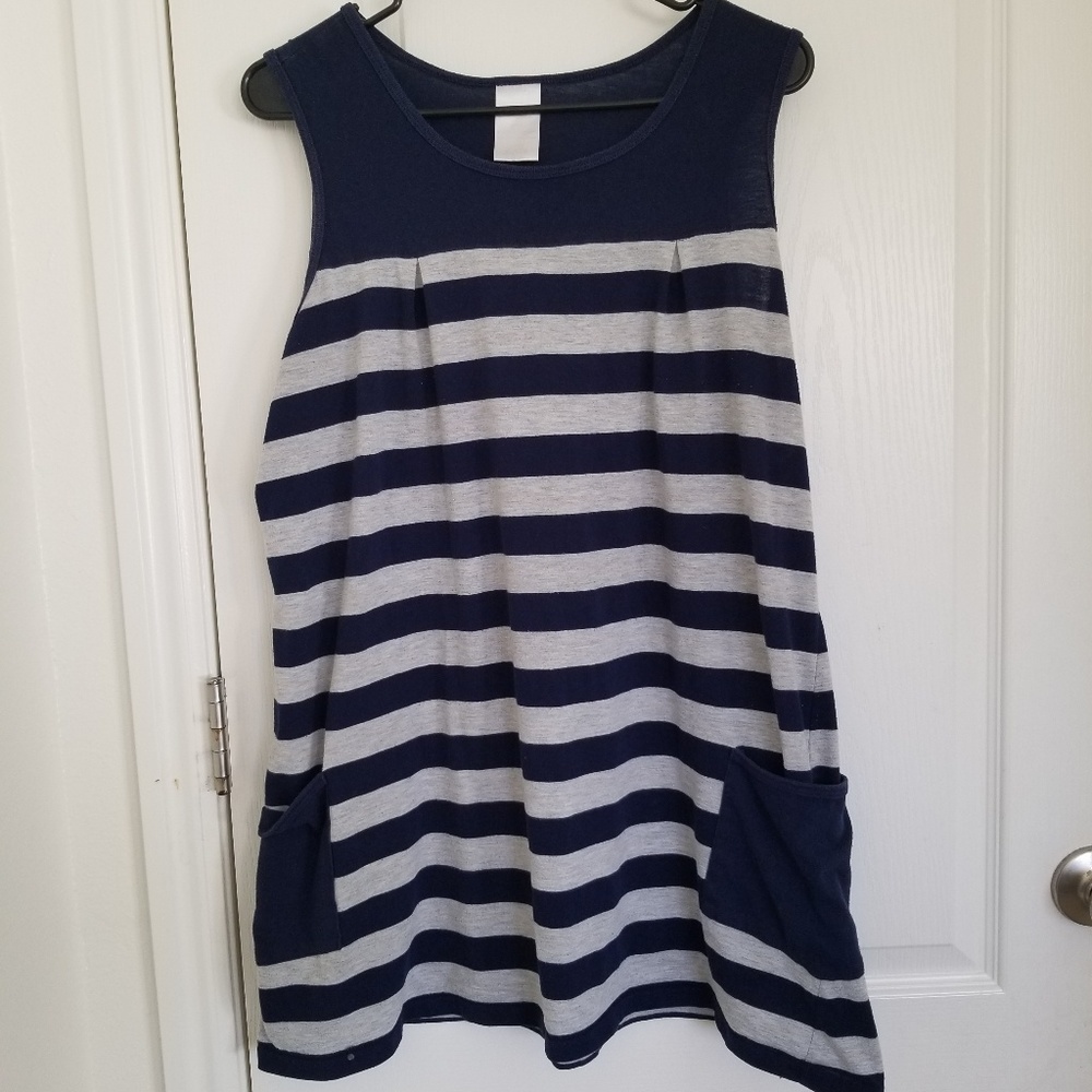 Long Tank with Pockets